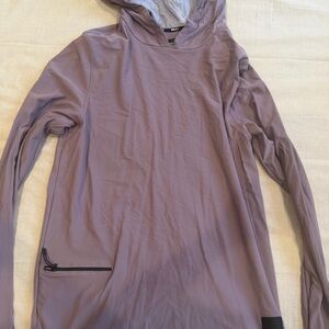 Wolaco Purple Hooded Sweatshirt with Pocket